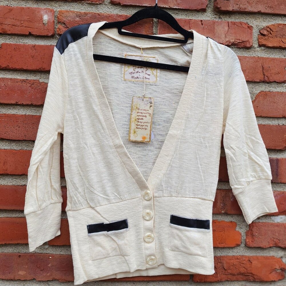 Poof Lightweight Cardigan Jrs NWT